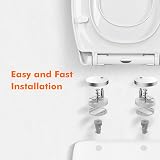 Ibergrif M41002-2 O Shape Family Toilet Seat with Child Seat Built-in view 9