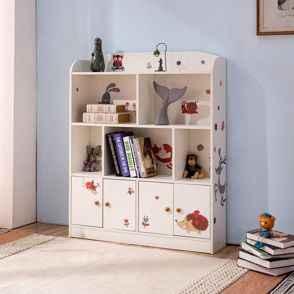 toy cabinet with doors