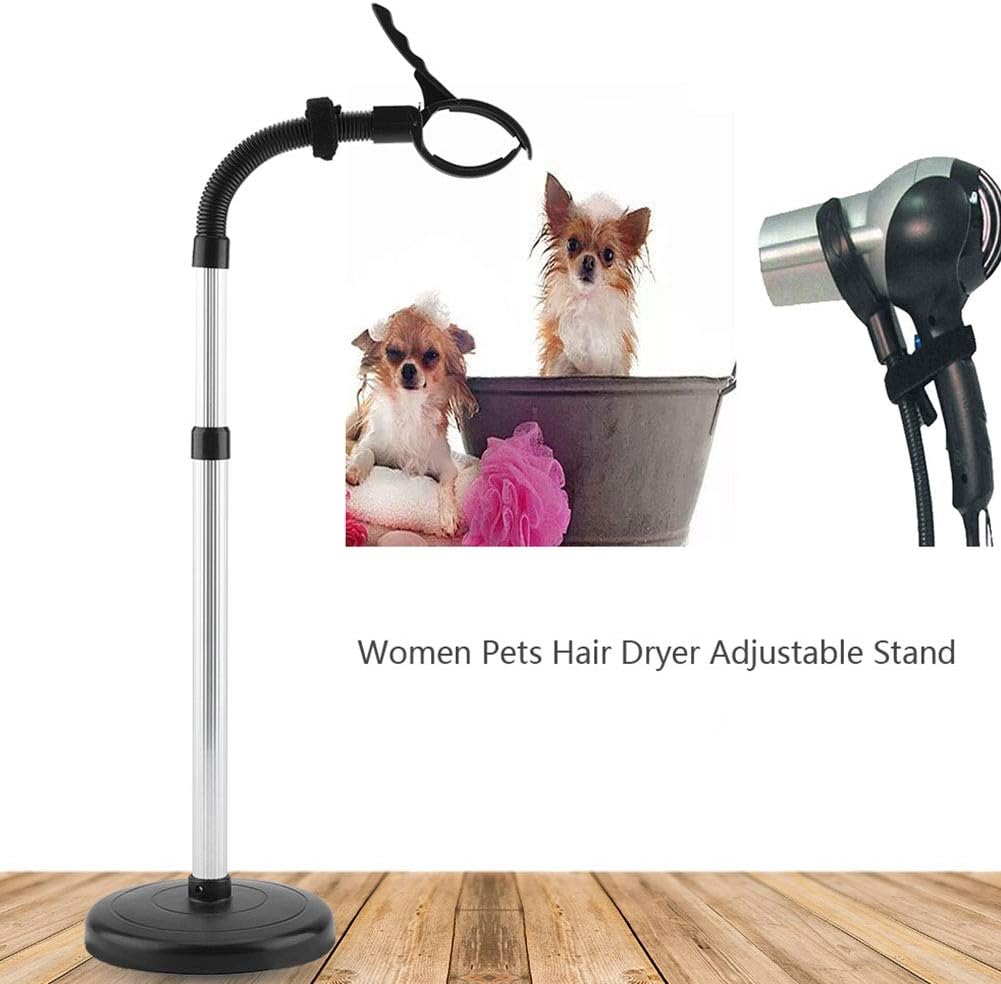 Garosa Blow Dryer Styling Stand Hands-Free Adjustable Height with Suction Base - Image 4