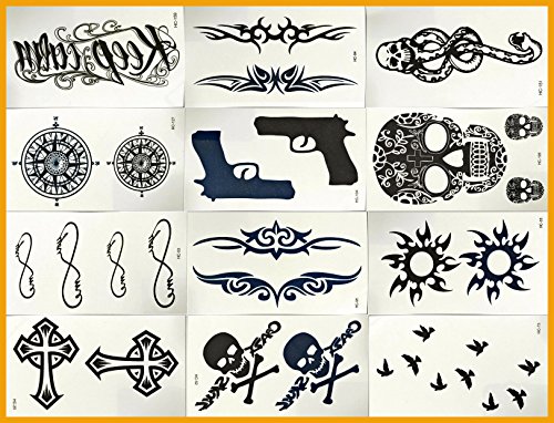 12 Premium Sheets($0.74/pc)-love Nest Waterproof,botanical Custom Temporary Tattoos Sticker for Men Woman Kids Vase Decoration Spray Waterproof Stickers