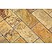 Scabos Travertine 2 X 4 Brick Mosaic Tile, Tumbled (Box of 5 sq. ft.)