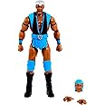 Mattel WWE Elite Collection Action Figure & Accessories, Series #98 Farooq Asad 6-inch Collectible with 25 Articulation Points & Swappable Hands