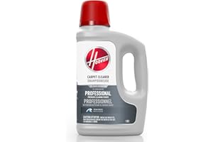Hoover Prime Professional Carpet Cleaner Solution, 64 oz., Ocean Breeze Scent, Powerful Carpet Shampoo Solution, Remove Tough