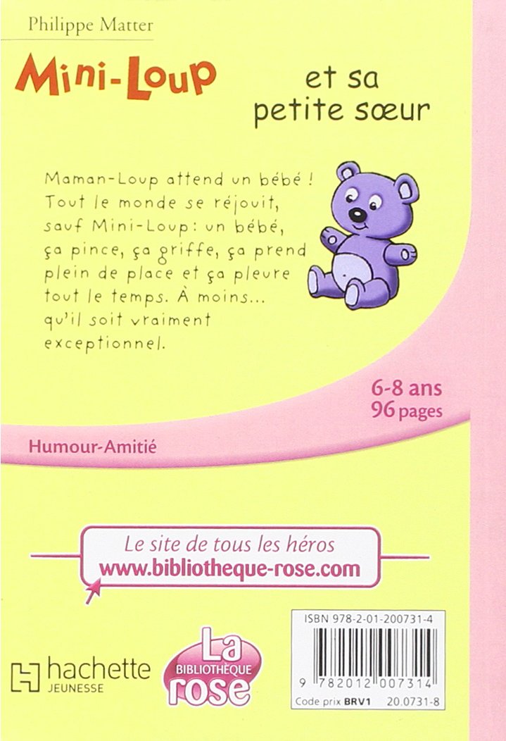 Mini Loup 01 Mini Loup Et Sa Petite Soeur Mini Loup 1 French Edition Matter Philippe Amazon Com Books