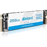 INLAND TN320 256GB NVMe M.2 PCIe Gen3x4 2280 Internal Solid State Drive SSD | Up to 2,000MB/s Read 1,600MB/s Write, 5X Speed of SATA III, 3D NAND, Shock-Resistance, Storage for Laptop &amp; PC Desktop
