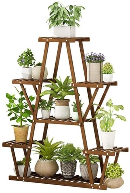 ANXWA Planta De Flores Soporte De Planta De Madera - Soporte De ...