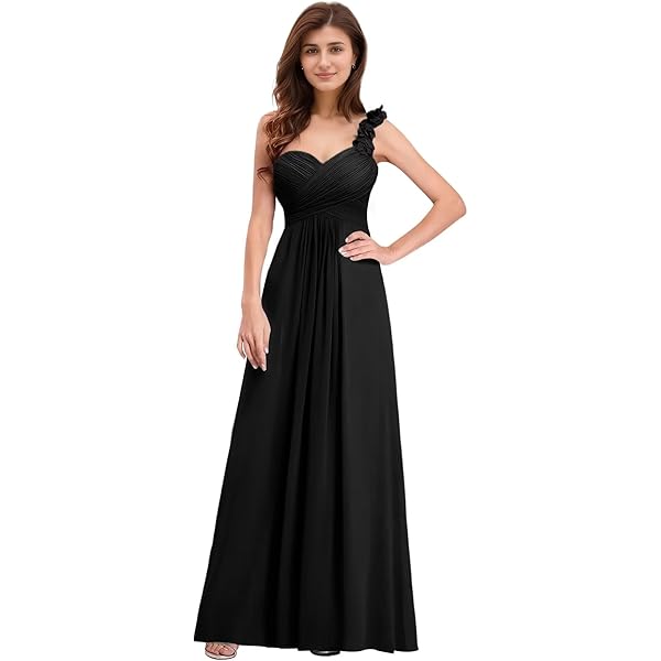 Amazon.com: BABYONLINE D.R.E.S.S. Women's Halter Pleated Chiffon Long Bridesmaid Dresses Formal Dresses Evening Party Gown,Black,S : Clothing, Shoes & Jewelry Amazon.com: BABYONLINE D.R.E.S.S. Women's Halter Pleated Chiffon Long Bridesmaid Dresses Formal Dresses Evening Party Gown,Black,S : Clothing, Shoes & Jewelry