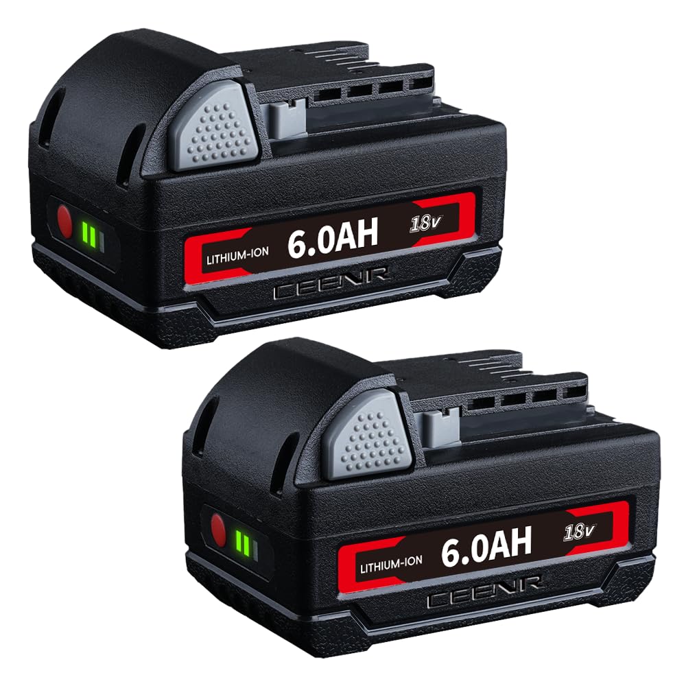 Photo 1 of Ceenr 6.0ah hium Battery Replacement for Milwaukee 48-11-1850 Battery Compatible with Milwaukee Cordless Power Tools (2 Packs)
