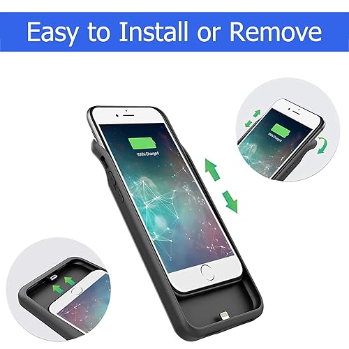 2s Plus/7 Plus/8 Plus, [10000mAh] Slim Portable Protective iPhone