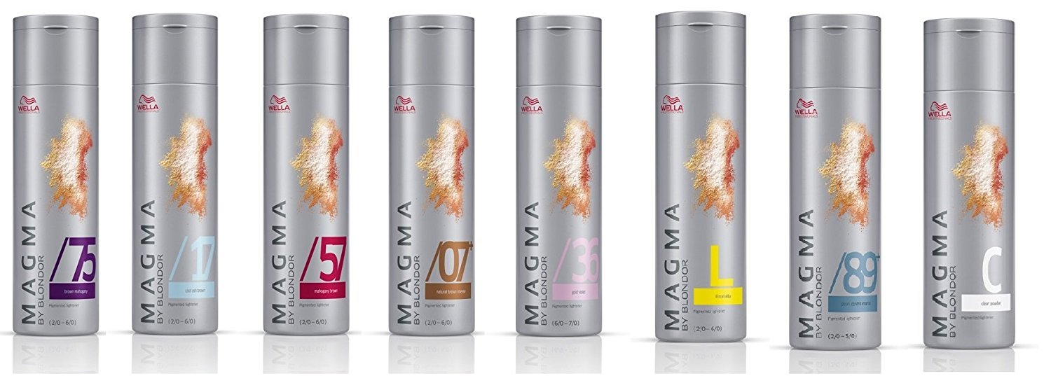 Wella Magma by Blondor/ 89 plus perl 