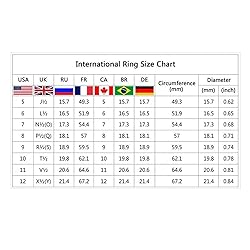 SWEETSHION 2PCS Couple Diamond Rings, Luxury