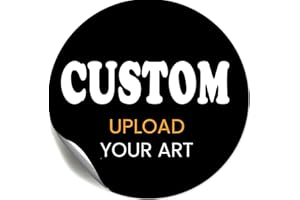 Personalized Custom Stickers Labels for Wedding Favors Birthday, Business Logo Customized Sticker.Waterproof, Fade & Heat Res