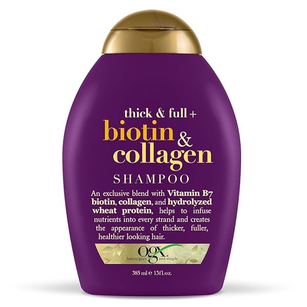 OGX THICK & FULL + BIOTIN & COLLAGEN SHAMPOO, 13 OUNCE
