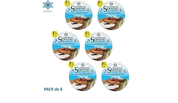 Sheese QUESO ORIGINAL PARA UNTAR 255g (VEGANO) Sin Lactosa Pack de ...