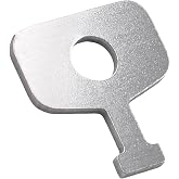 MUGLFPT 61-509 Emergency Release Key Compatible with Schlage B571, 1 Pack | Compatible with Falcon D271 D871 indicator deadbolts, bathroom emergency release key for occupied/vacant locks