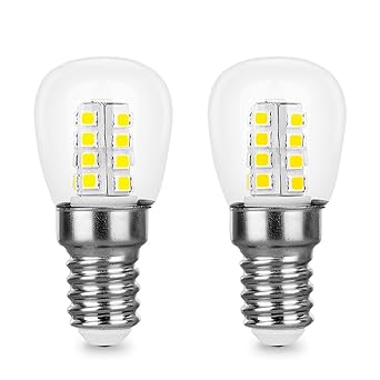kindeep lote de 2 E14 SES lámpara LED Color Blanco Frío 6000 K, 2 ...
