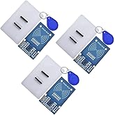 Funsto RFID IC Module for Arduino, 3pcs, SPI Reader, 13.56MHz, 424kbit/s, High-speed Non-contact Communication