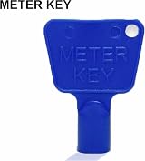 SUL Utility Meter Box Key Electric Gas Valve Triangle Socket Spanner 5 Pack Blue view 2