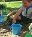 Tierra Garden Little Pals Kids Junior Garden Kit with Hand Trowel, Hand Fork, Gloves and Bucket. Blue/Green