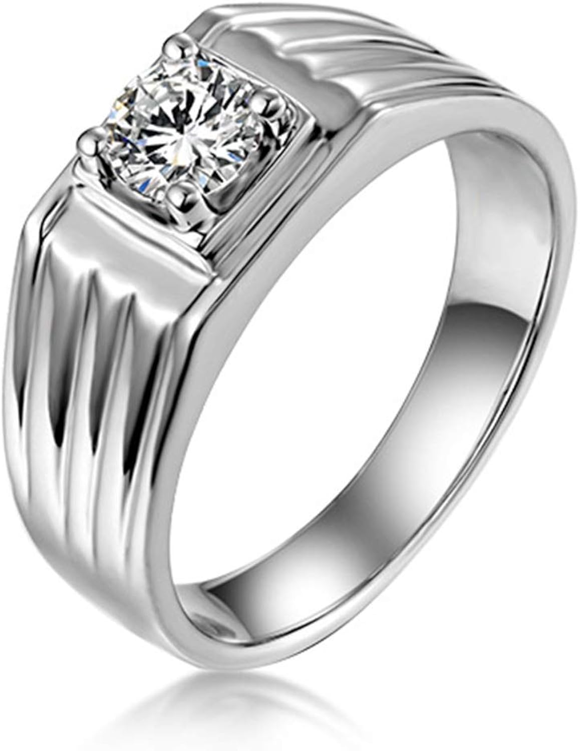 Bague De Mariage Homme Or Blanc