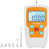 Digital Force Gauge Push and Pull Meter Dynamometer Tension Pressure Tester Thrust Meter Compression Load Plug Force Destructive Tests 10N/1kg/2.2lb/36Oz