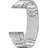 LDFAS Fenix 9 Pro/8/7/6/5 Band 47mm, 22mm Titanium Metal [Super Scratch Resistant] Watch Strap Compatible for QuickFit Garmin Fenix 6 Pro/5 Plus/quatix 7/Instinct 2 Bands