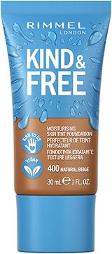 Rimmel Kind + Free Moisturising Skin Tint Foundation Natural Beige 400