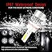 TALMYT 9007 Hi/Lo LED Headlight Conversion Kit,All in one Hb5 LED Headlamp 2PC 72w 7600lm Extremely Bright LED Driving Light Bulbs Waterproof Instead of Halogen,Hid Bulbs,2 years Warranty