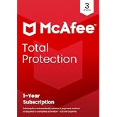 McAfee Total Protection 2027 Antivirus Software for 3 Devices | Auto-Renews