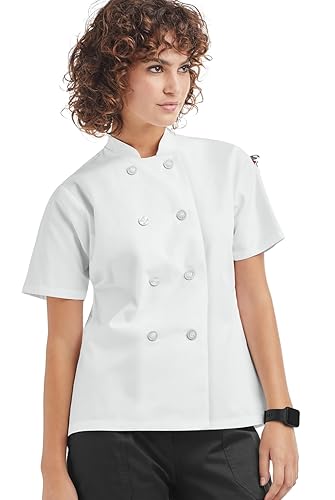 Women's Lightweight Chef Jacket Professional Kitchen Uniform in