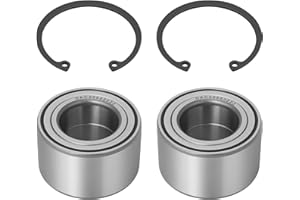JAVIK Rear Heavy Duty Wheel Bearing Kit for Yamaha Grizzly 700 660 550 450 400 350-IRS Kodiak 700 450 400 Big Bear 400-IRS OEM# 99009-55500-00 93305-00602-00