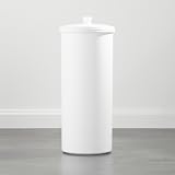 InterDesign iDesign Kent Freestanding Toilet Roll Holder White 3 Spare Rolls view 7