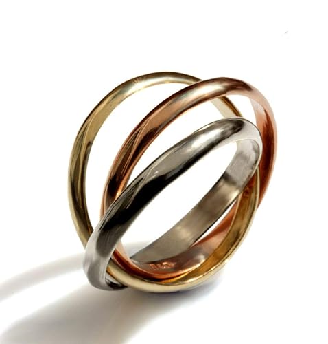tri color trinity ring