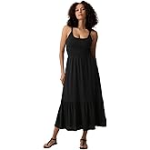 Gap Womens V-Smocked Midi Dress