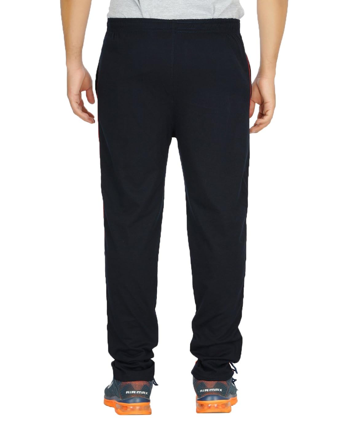 yo republic mens cotton track pant combo offer (pack of 2)