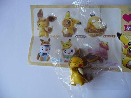 Amazon 新品 未開封 ポケモン Fan Of Pikachu Eievui ポケモンセンター限定 ガチャ カプセルフィギュア ピカチュウ イーブイ 02 おもちゃ おもちゃ