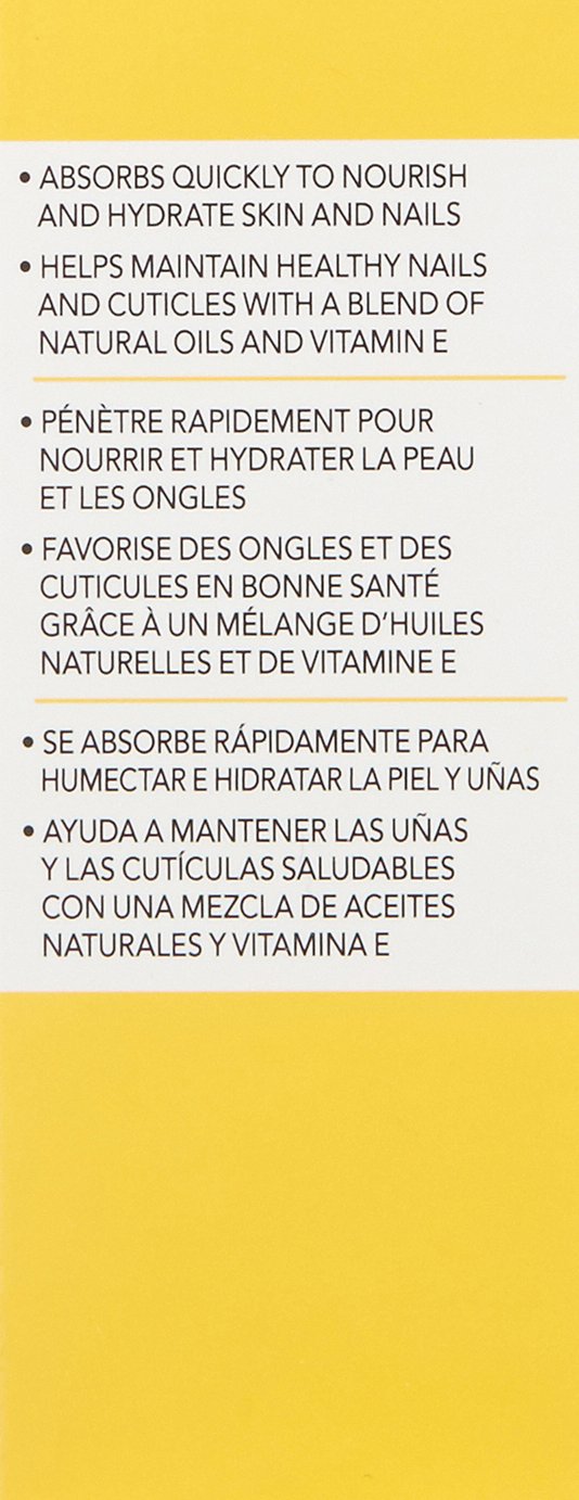 Revlon Essential Cuticle Oil, Nourishing Nail Care with Vitamin E, 0.5 oz : Beauty