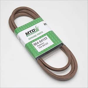 Mtd 954 04122 46 Inch Deck Drive Belt For Riding Mower Tractors 1 2 Inch By 90 1 4 Inch