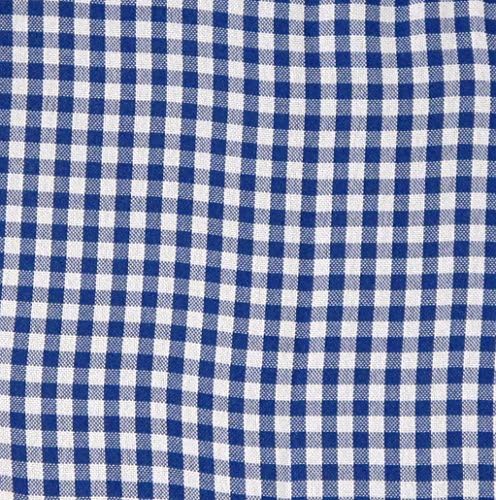 Square Gingham Pattern Cloth Liner - Navy, Small