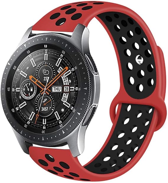 samsung gear s3 frontier red strap