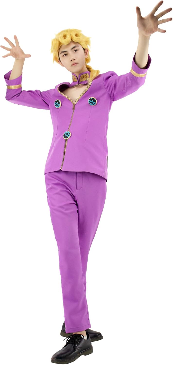 Giorno Giovanna Cosplay Costume 