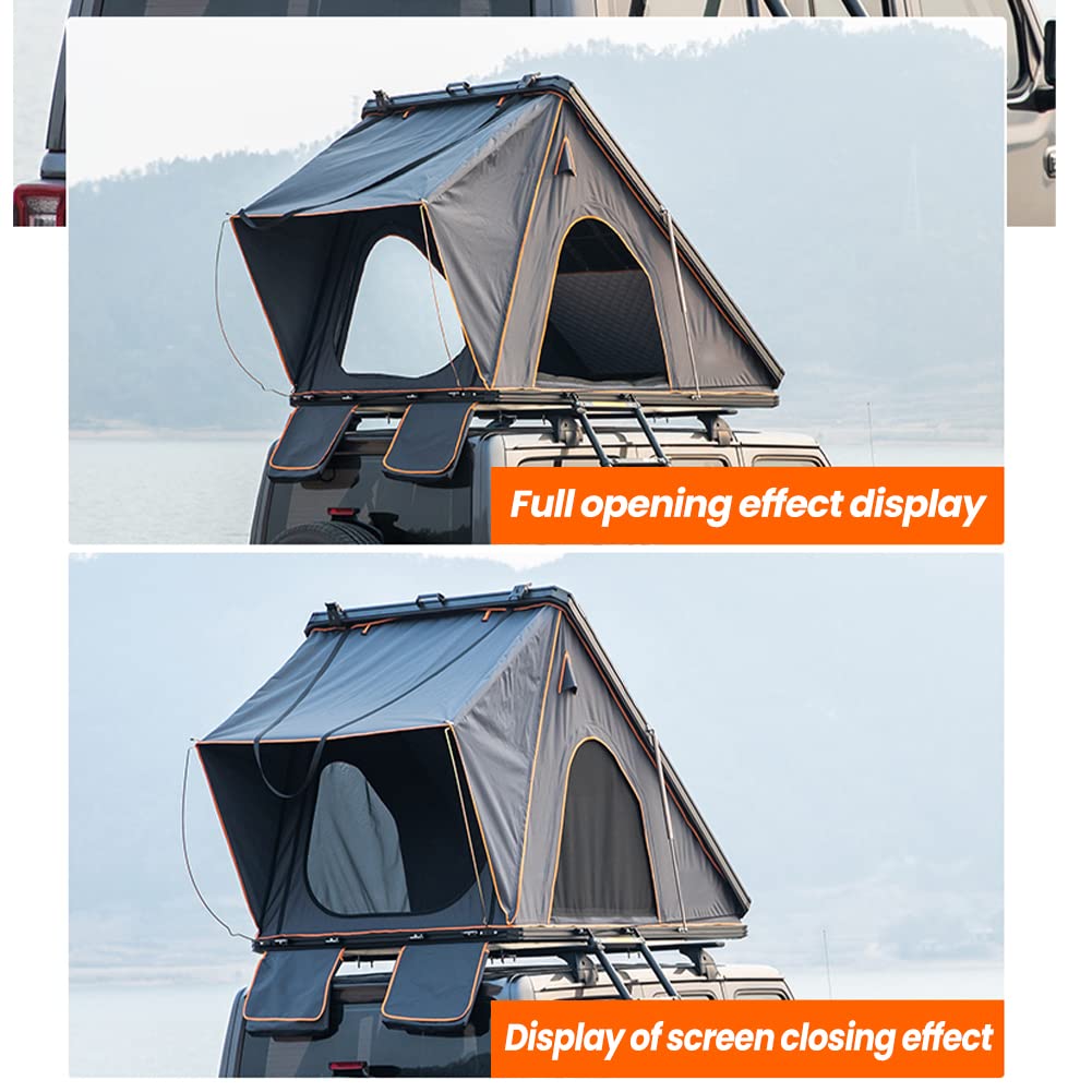 Mua Waterproof Aluminium Triangle Camping SUV Car Rooftop Tent Hard ...