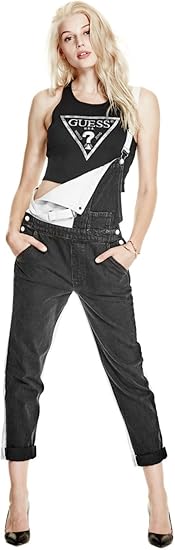 guess two tone overalls