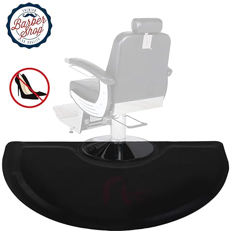 Salon Mat Salon Floor Mat Salon Chair Mat 3footx4foot Salon And Barber Shop Anti Fatigue Floor Mat Semi Circle 5 8 In Thick