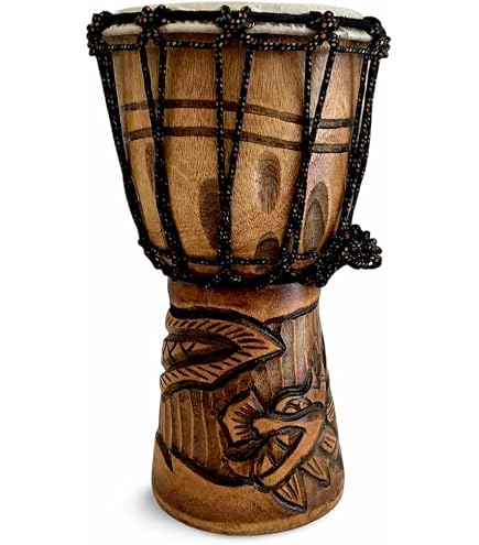 Amazon.com: World Rhythm Bougarabou Africa 11.5 inch Drum