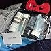 ScivoKaval Travel Size Bottle Set, Toiletries Liquid Containers, TSA Airline Approved, 13 Pieces, Clear