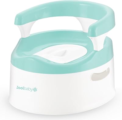 Jool Baby Potty Chair Toddler Training Aqua with Splash Guard Back Support