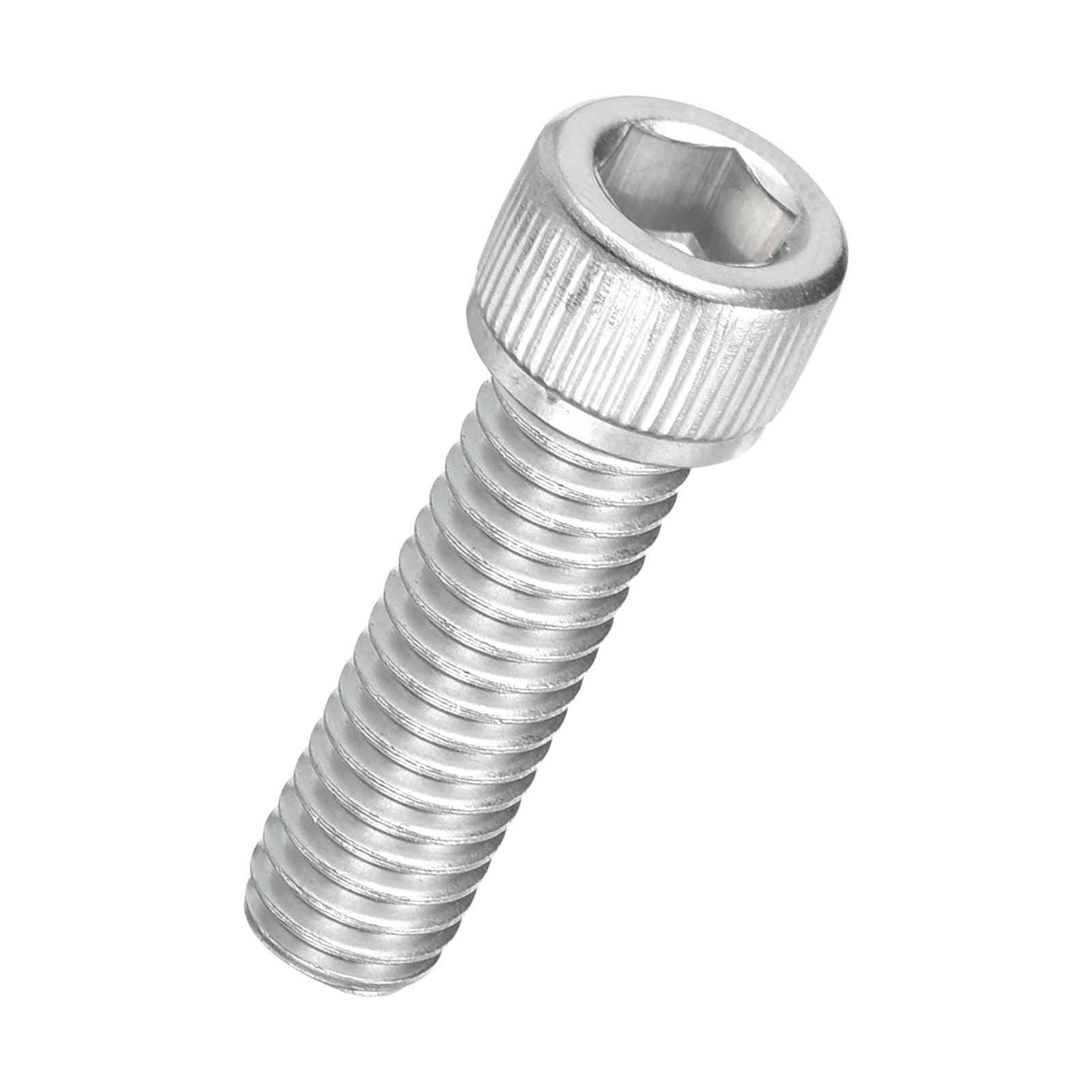Kozelo 12pcs Socket Head Cap Screws - [5/16"-18 x 1"] UNC 304 Stainless Steel Allen Socket Drive for Electrical Motor 3D Printing Fan Engine Replacement Use, Silver — image 1