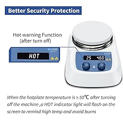 ONiLAB 5 inch LED Digital Hotplate Magnetic Stirrer