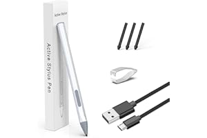 Stylus for HP Envy X360 Pavilion x360 Specter X360 Spectre x2 Envy x2 Touchscreen Laptop Rechargeable MPP 2.0 Tilt Pencil 409